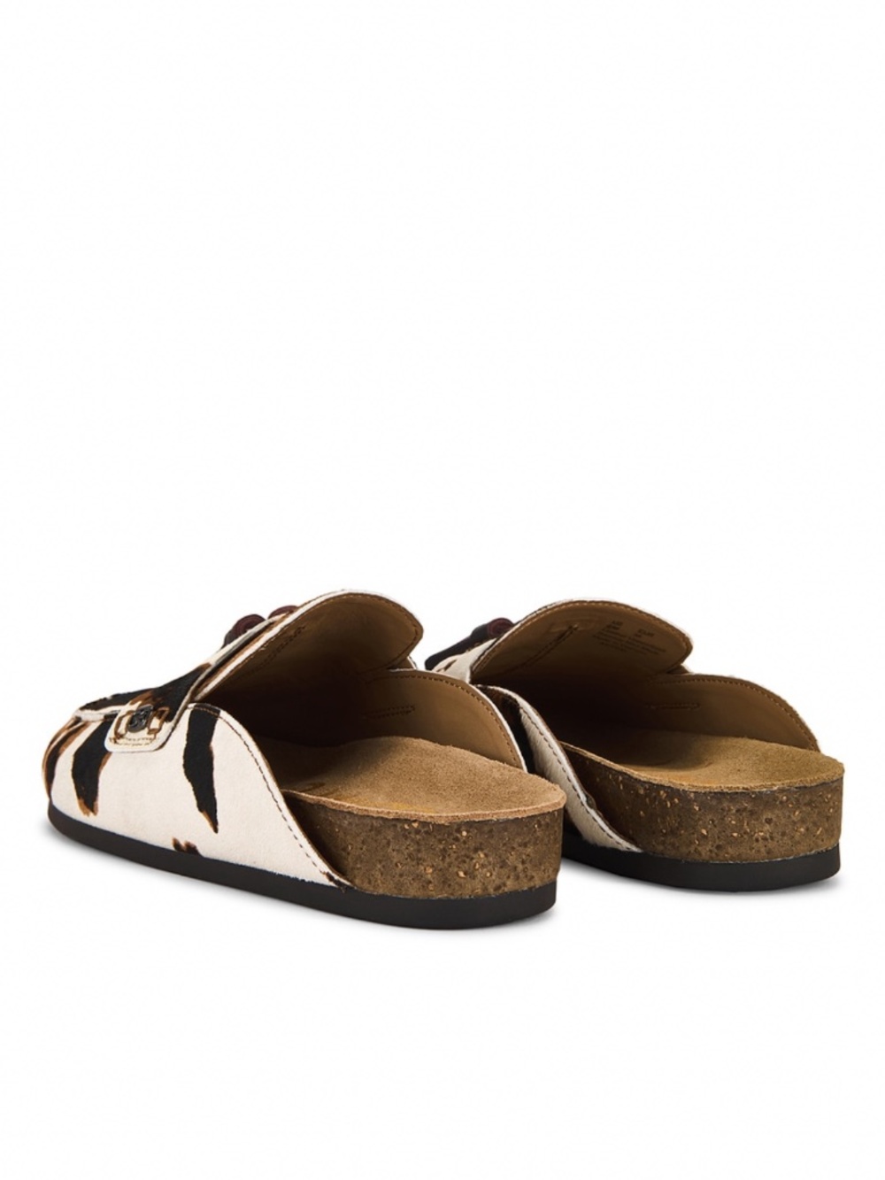 NWT Sam Edelman Astrid Animal Print Mule Brown Multi Sz 7 - Picture 2 of 10
